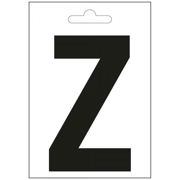 Litera marynistyczna z czarna 100 mm.