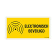 Tablica elektronicznie zabezpieczona - 150x300 mm.