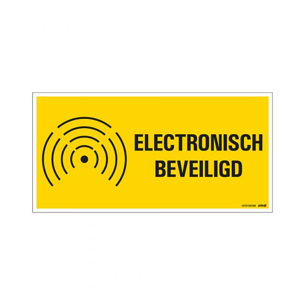 Tablica elektronicznie zabezpieczona - 150x300 mm.