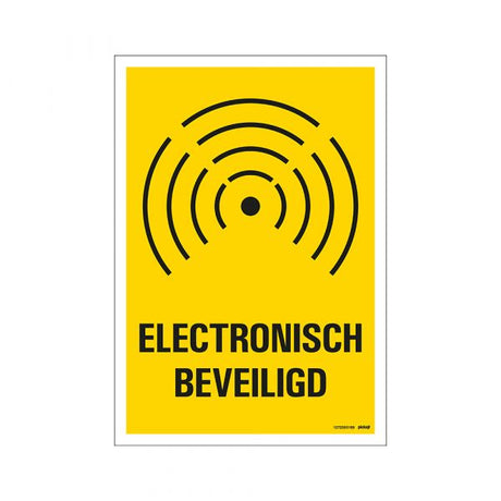Tablica elektronicznie zabezpieczona - 230x330 mm.