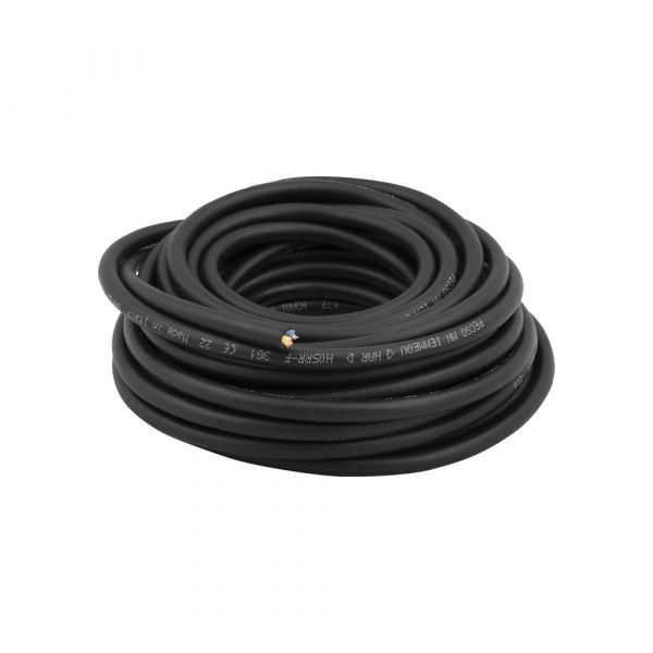 Kabel neoprenowy 3x1,0 czarny 10 metrów