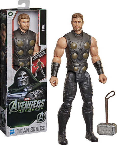 Hasbro marvel studios avengers - doomsday titan series thor - actiefiguur 30cm