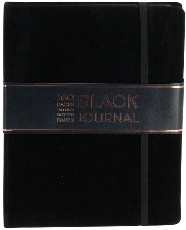 Koopman Bullet Journal czarny notatnik 17x22cm kreatywne zabawki.