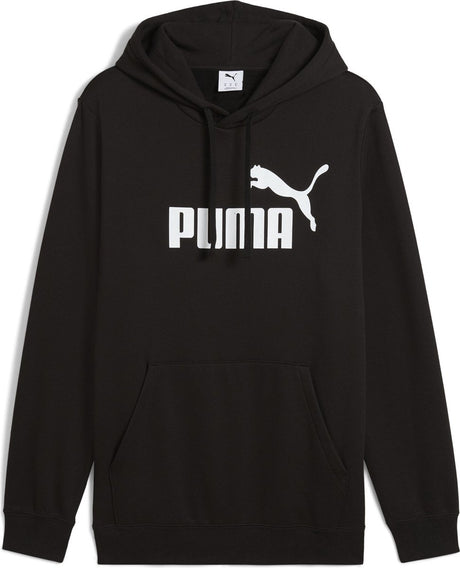 Puma ess nr. 1 logo Bluza z kapturem fl Męski sweter sportowy - czarny