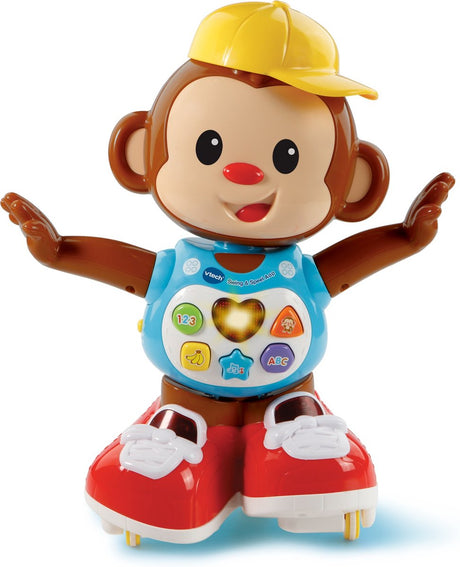 Huśtawka dla dziecka Vtech małpka - prezent - edukacyjna interaktywna zabawka dla dziecka - z dźwiękami piosenek - od 1 do 3 lat
