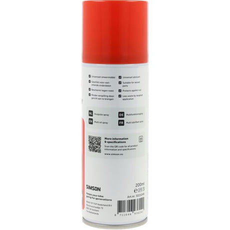 Olejek penetrujący Simson w sprayu 200ml