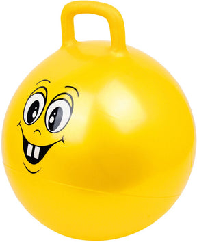 Mała stopa - Skippybal Laughing Face Yellow
