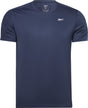Reebok ss tech tee heren sportshirt - navy - maat m