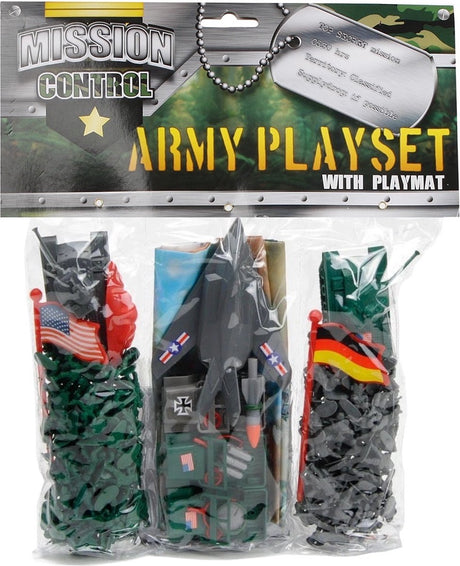 Zestaw żołnierzy kontroli misji