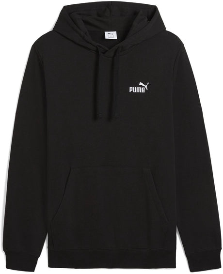 Puma ess small nr. 1 bluza z kapturem z logo fl sweter unisex - czarny