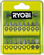 Ryobi rak17sd serie - bitset - 17 stuks - magnetische houder