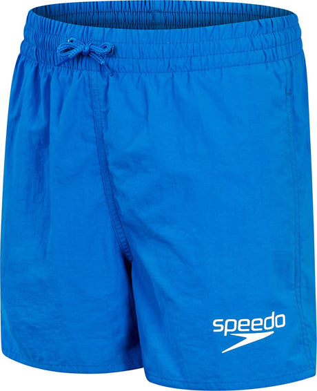 Spodenki wodne Speedo Essential 13 męskie - spodenki kąpielowe męskie - spodenki kąpielowe męskie z kieszeniami bocznymi - spodenki kąpielowe męskie z gumką w pasie - niebieski - m