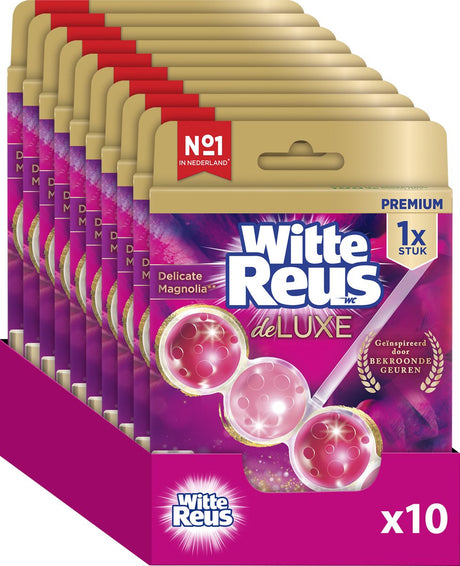 Kostka toaletowa magnolia biała gigant deluxe delikatna 50g - kostki toaletowe - opakowanie wartościowe - 10 sztuk