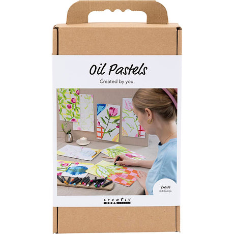 Firma Creativ https: www.cchobby.nl hobbyset-oilpastel-flowers-various-colors-1-box