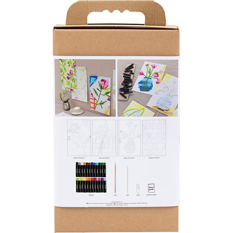 Firma Creativ https: www.cchobby.nl hobbyset-oilpastel-flowers-various-colors-1-box
