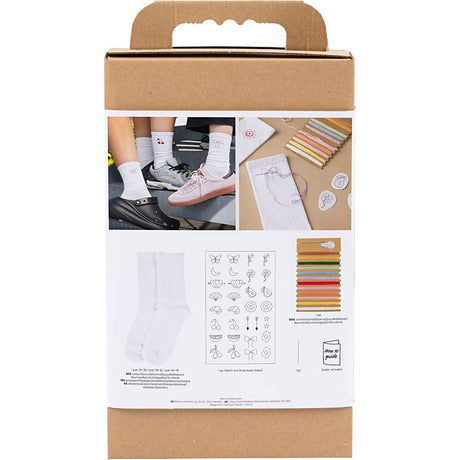 Firma Creativ https: www.cchobby.nl hobbyset-embroidery-socks-white-1-box