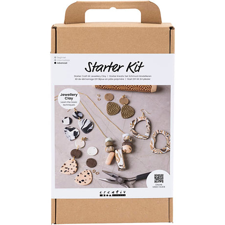 Creativ Company starter hobbyset biżuteria tworząca glinę