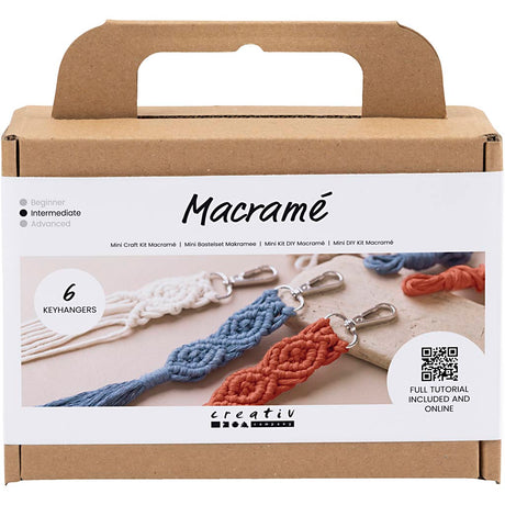 Creativ Company Mini Hobbyset Macrame Key Chains