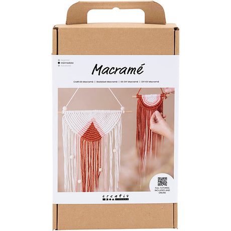 Firma Creativ https: www.cchobby.nl hobbyset-macrame-walldecoration-1-box
