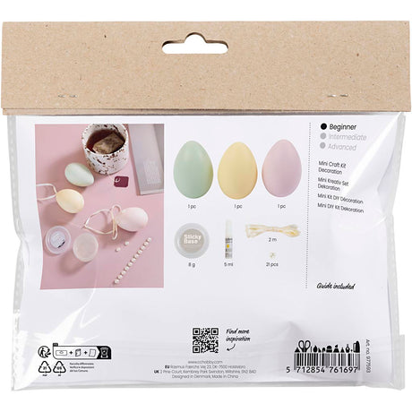 Firma Creativ https: www.cchobby.nl mini-hobbyset-decoration-eggs-pastelcolors-1-box