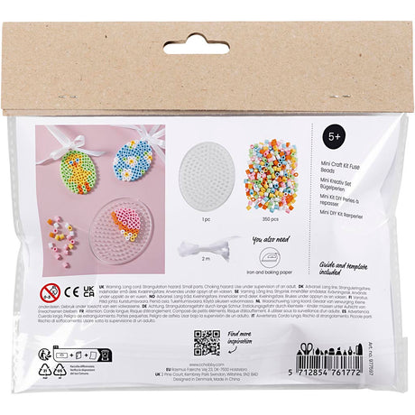 Firma Creativ https: www.cchobby.nl mini-hobbyset-iron-beads-hanging-egg-decorations-various-colors-1-box