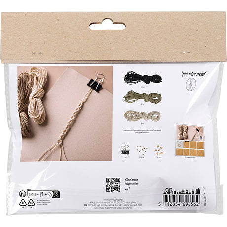 Https: www.cchobby.nl mini-hobbyset-macrame-bracelet-czarno-oliwkowy brąz-piaskowy kolor-1-pudełko