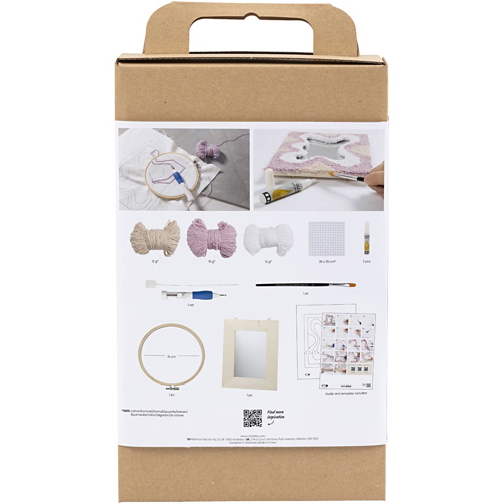 Firma Creativ https: www.cchobby.nl hobbyset-punch-needle-spiegel-pastelcolors-1-doos