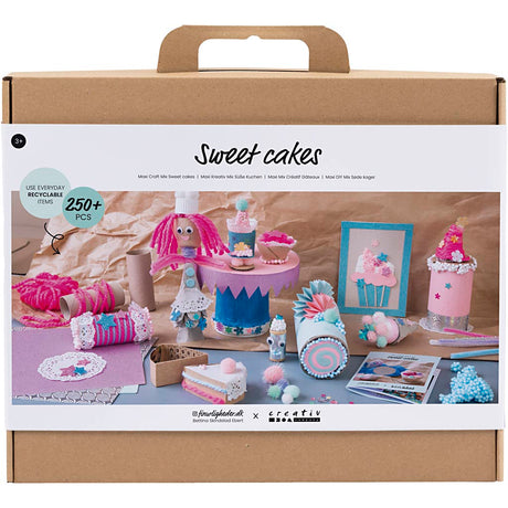 Firma kreatywna https: www.cchobby.nl maxi-creatieve-box-lekkere-taarten-taart-en-zoetigheid-diverse-colors-1-doos