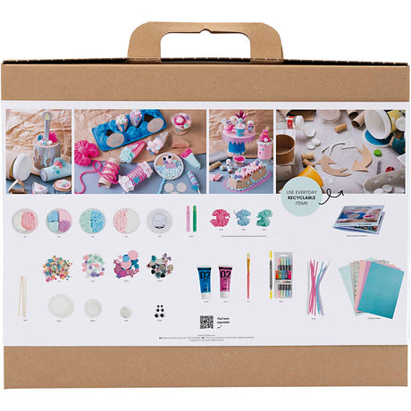 Firma kreatywna https: www.cchobby.nl maxi-creatieve-box-lekkere-taarten-taart-en-zoetigheid-diverse-colors-1-doos