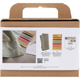 Firma Creativ https: www.cchobby.nl mini-hobbyset-embroidery-napkin-dusty-green-1-box