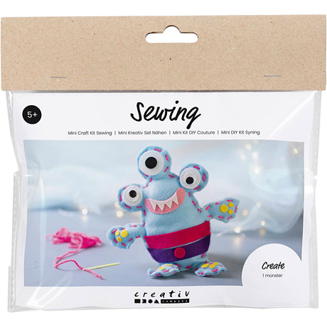 Creativ Company Mini Hobbyset Sewing Fel Fel Monster