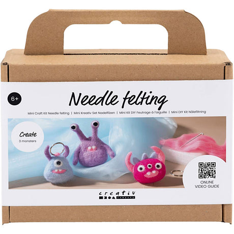 Creativ Company Mini Hobbyset Igle filc Monster
