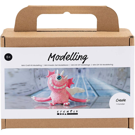 Firma Creativ https: www.cchobby.nl mini-hobbyset-boetseren-monster-sally-lichtroze-1-doos
