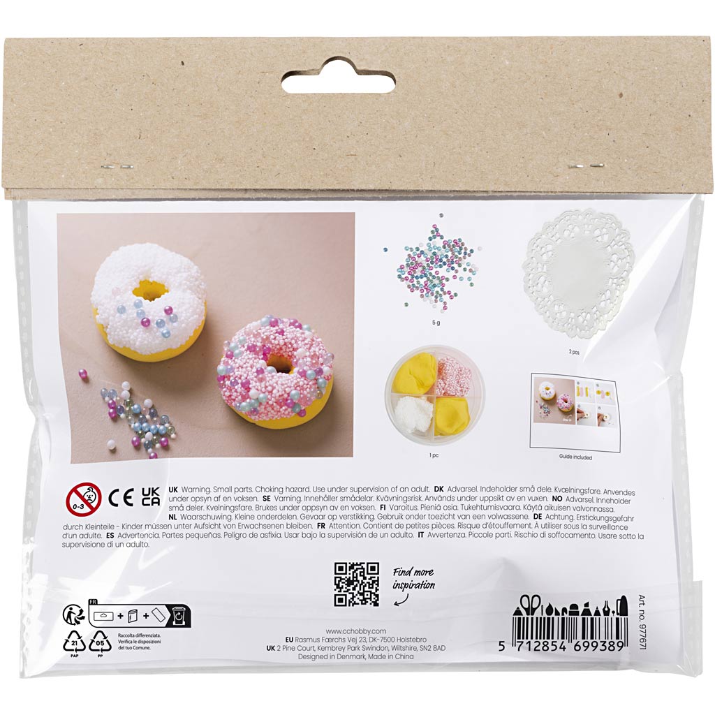 Creativ Company Mini Hobbyset Model Donuts