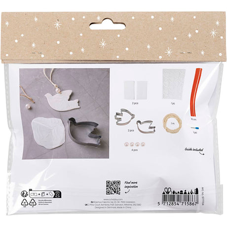Firma Creativ https: www.cchobby.nl mini-hobbyset-boetseren-duiven-off-white-1-doos