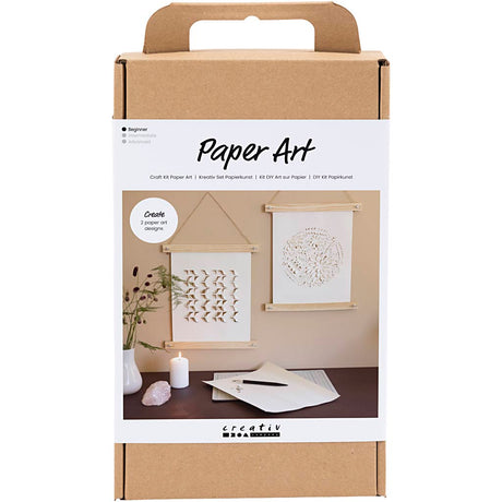 Firma Creativ https: www.cchobby.nl hobbyset-papier-artystyczny-wieszaki-off-white-1-box
