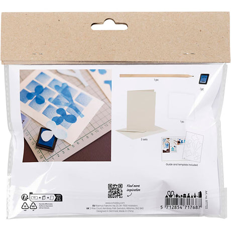 Firma Creativ https: www.cchobby.nl mini-hobbyset-foam-druk-kaart-met-dessin-wit-off-white-1-doos