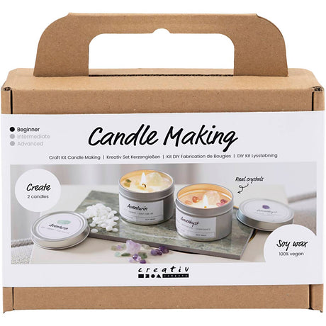 Firma Creativ https: www.cchobby.nl mini-hobbyset-candles-making-soy-candle-with-aventurien-and-amethyst-creme-off-white-1-doos
