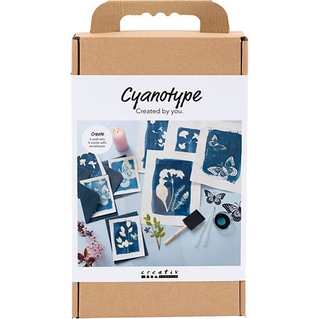 Firma Creativ https: www.cchobby.nl hobbyset-cyanotype-blauw-1-doos