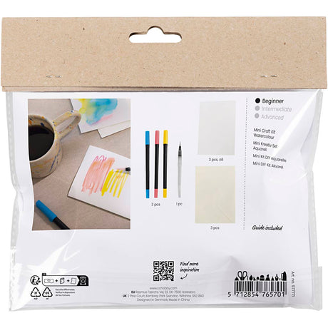 Firma Creativ https: www.cchobby.nl mini-hobbyset-akwarela-karty-i-koperty-1-pudełko