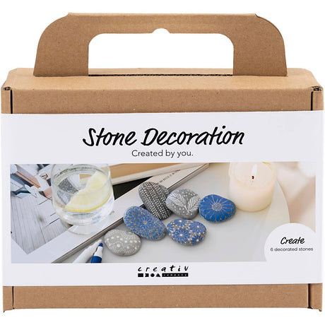 Firma Creativ https: www.cchobby.nl mini-hobbyset-stone-decoration-blue-1-box
