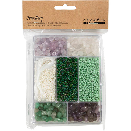 Firma Creativ https: www.cchobby.nl kreatywne-pudełko-biżuteria-kryształy-dimensions-2-6-10-mm-hole-size-0-8-1-2-mm-około-2460-sztuka-różne-kolory-1-pudełko