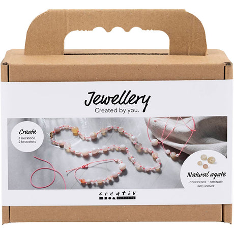 Firma Creativ https: www.cchobby.nl mini-hobbyset-biżuteria-naszyjniki-i-bransoletka-różowy-1-pudełko