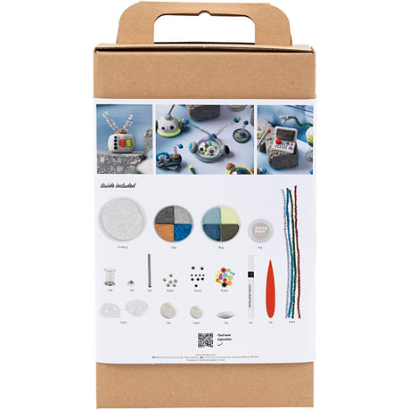 Firma Creativ https: www.cchobby.nl hobbyset-boetseren-robot-blue-gray-red-silvered-1-box