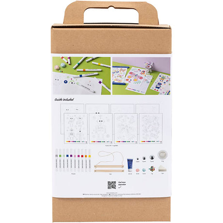 Firma Creativ https: www.cchobby.nl hobbyset-colors-butterfly-and-robot-happy-colors-1-doos