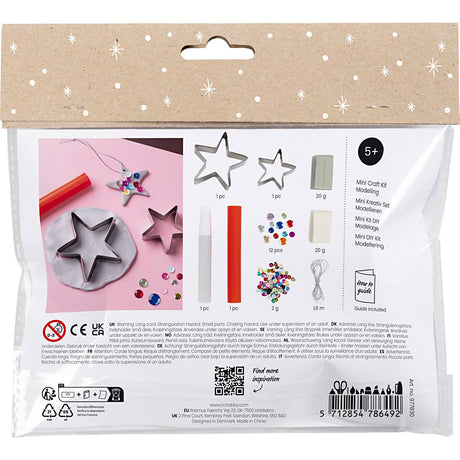 Firma Creativ https: www.cchobby.nl mini-hobbyset-boetseren-stars-zilver-wit-1-doos