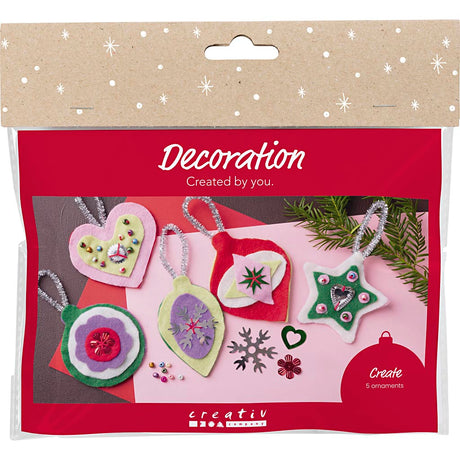 Firma Creativ https: www.cchobby.nl mini-hobbyset-decoration-filc-christmas-decorations-różne-kolory-1-pudełko