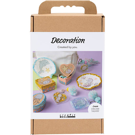 Firma Creativ https: www.cchobby.nl hobbyset-decoration-boxes-shells-keychains-pastelcolors-1-box