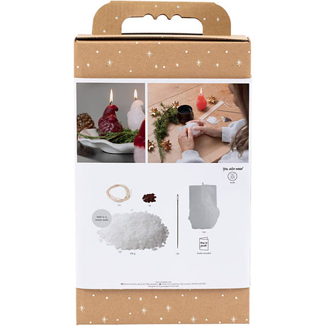 Firma Creativ https: www.cchobby.nl hobbyset-candle-making-christmas-mat-transparant-red-1-doos
