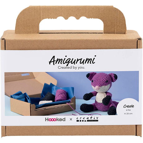 Firma Creativ https: www.cchobby.nl hobbyset-amigurumi-vos-zwart-plum-1-doos